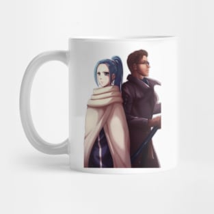 The princess and the warrior. Mug